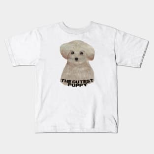 The cutest puppy Kids T-Shirt